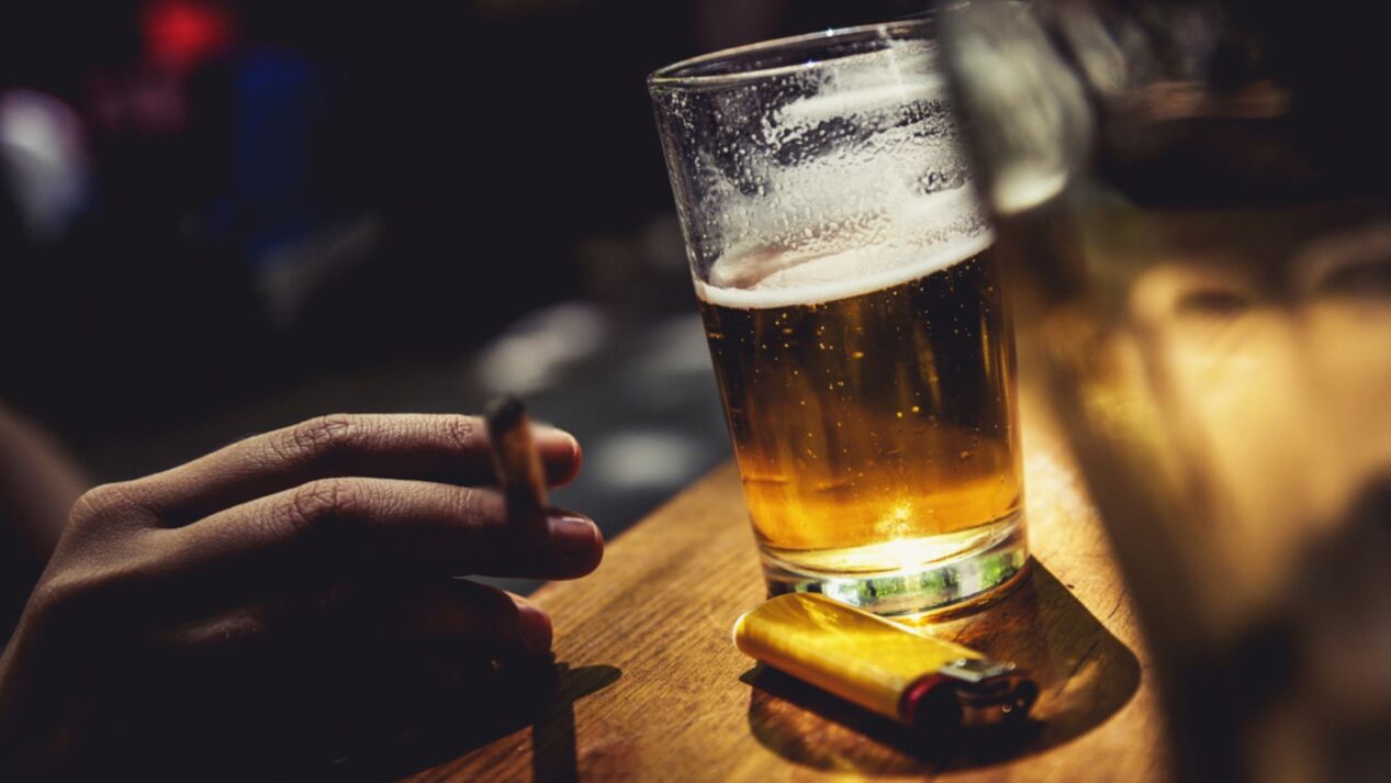 Smoking and alcohol as causes of hypertension